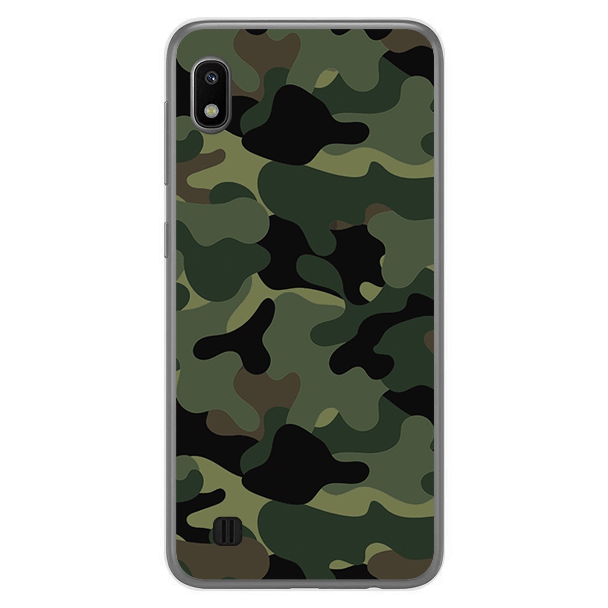 Funda Gel Tpu para Samsung Galaxy A10 diseño Camuflaje Dibujos