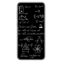 Funda Gel Tpu para Samsung Galaxy A10 diseño Formulas Dibujos