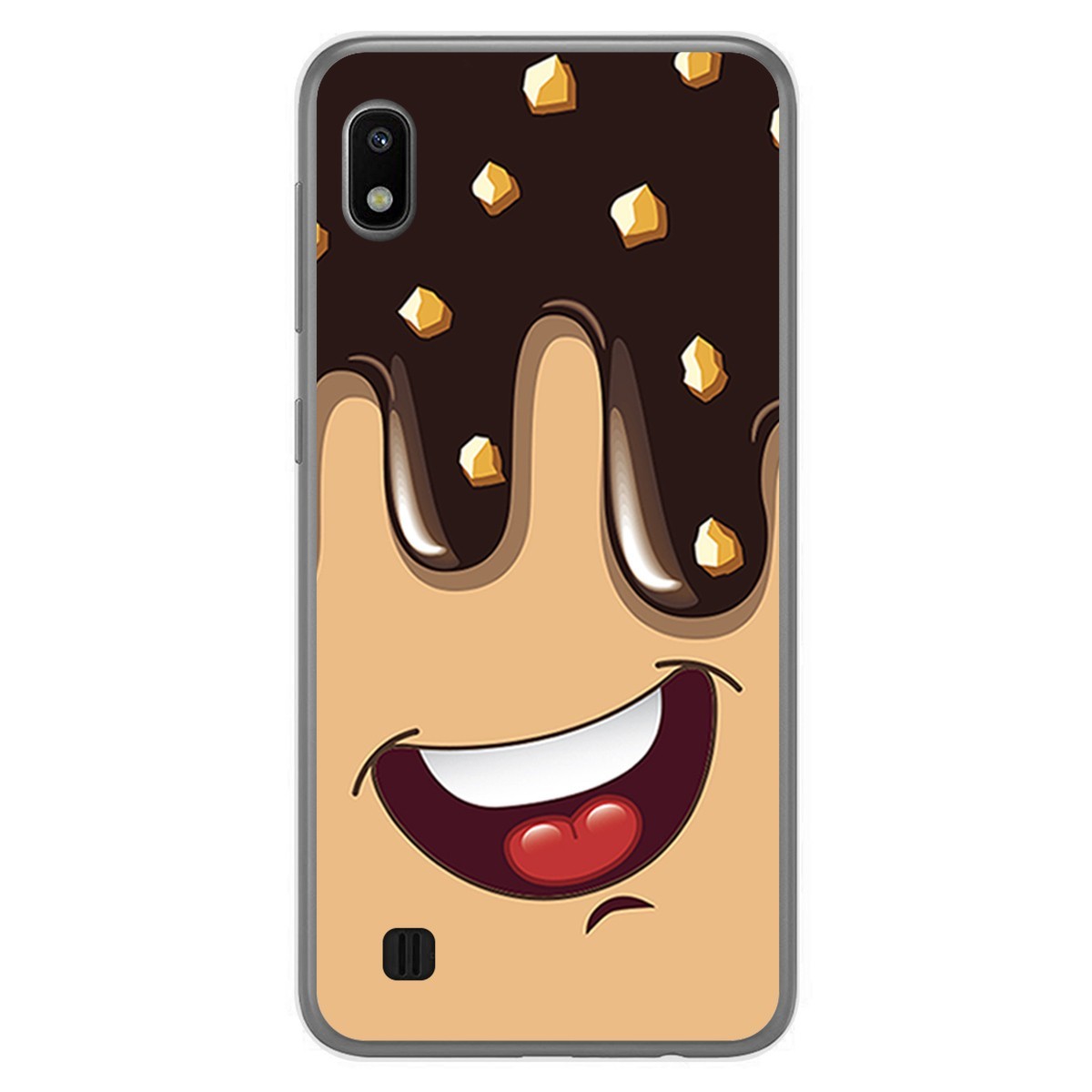 Funda Gel Tpu para Samsung Galaxy A10 diseño Helado Chocolate Dibujos