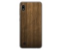 Funda Gel Tpu para Samsung Galaxy A10 diseño Madera Dibujos