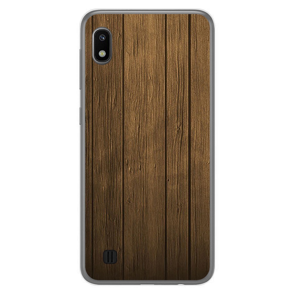 Funda Gel Tpu para Samsung Galaxy A10 diseño Madera Dibujos
