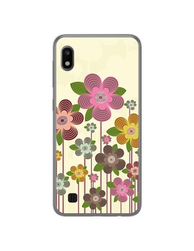 Funda Gel Tpu para Samsung Galaxy A10 diseño Primavera En Flor Dibujos