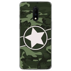 Funda Gel Tpu para Oneplus 7 diseño Camuflaje 01 Dibujos