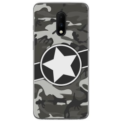 Funda Gel Tpu para Oneplus 7 diseño Camuflaje 02 Dibujos