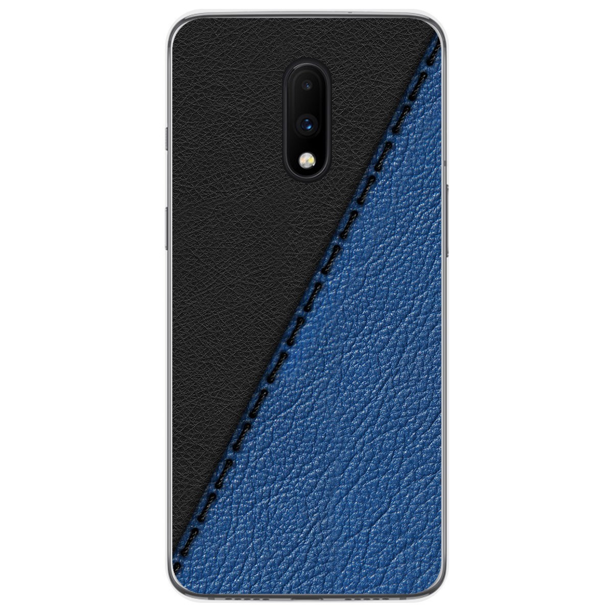 Funda Gel Tpu para Oneplus 7 diseño Cuero 02 Dibujos