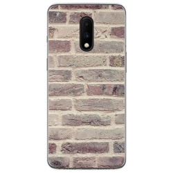Funda Gel Tpu para Oneplus 7 diseño Ladrillo 01 Dibujos