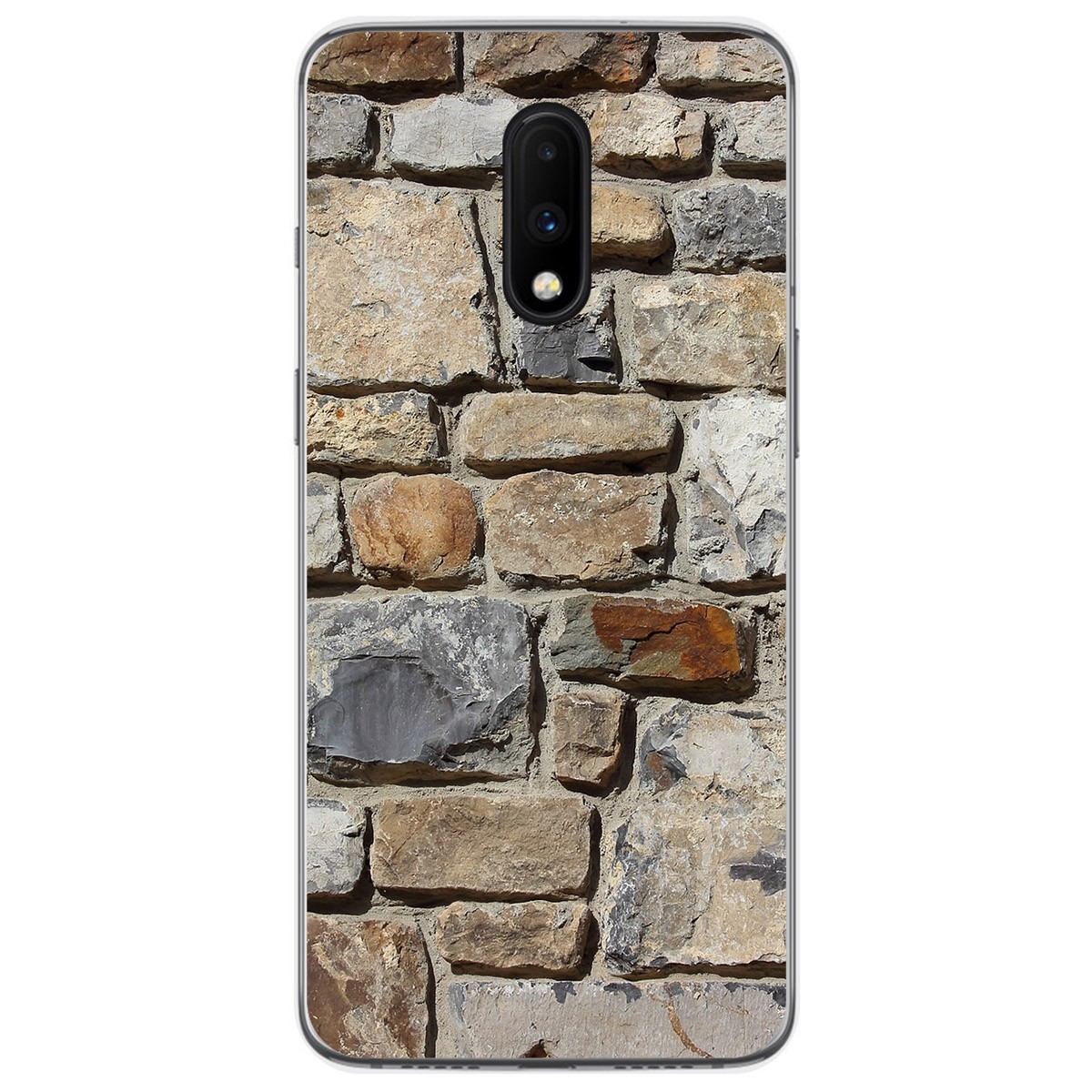 Funda Gel Tpu para Oneplus 7 diseño Ladrillo 03 Dibujos