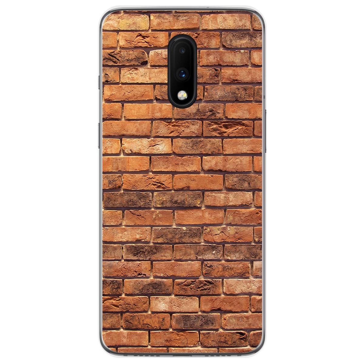 Funda Gel Tpu para Oneplus 7 diseño Ladrillo 04 Dibujos