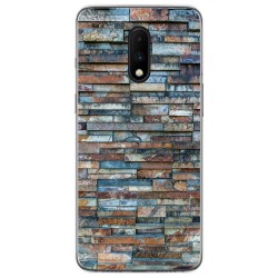 Funda Gel Tpu para Oneplus 7 diseño Ladrillo 05 Dibujos