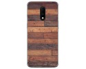 Funda Gel Tpu para Oneplus 7 diseño Madera 03 Dibujos