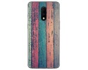 Funda Gel Tpu para Oneplus 7 diseño Madera 10 Dibujos