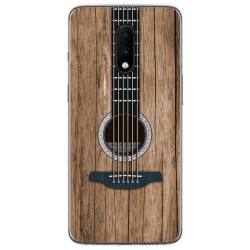 Funda Gel Tpu para Oneplus 7 diseño Madera 11 Dibujos