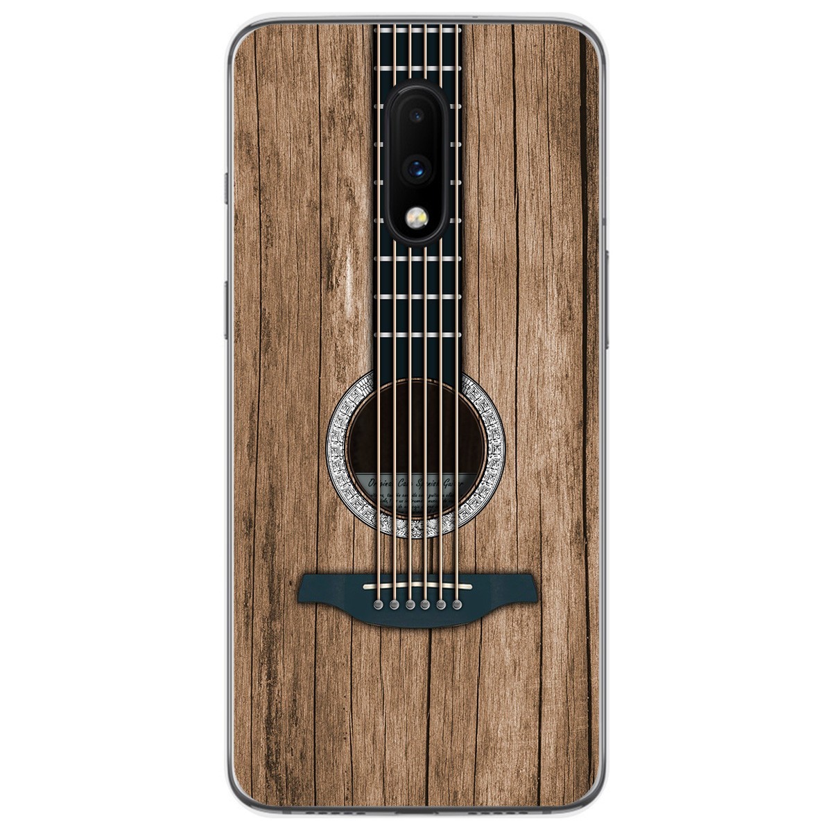 Funda Gel Tpu para Oneplus 7 diseño Madera 11 Dibujos