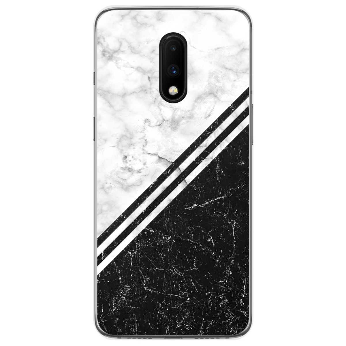 Funda Gel Tpu para Oneplus 7 diseño Mármol 01 Dibujos
