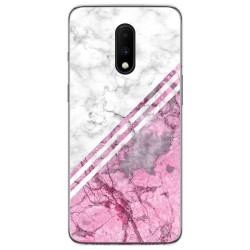 Funda Gel Tpu para Oneplus 7 diseño Mármol 03 Dibujos