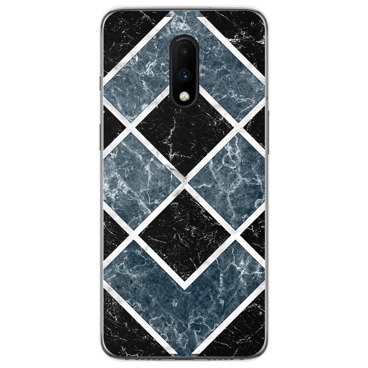 Funda Gel Tpu para Oneplus 7 diseño Mármol 06 Dibujos
