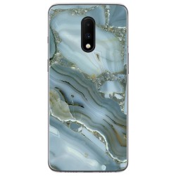 Funda Gel Tpu para Oneplus 7 diseño Mármol 09 Dibujos