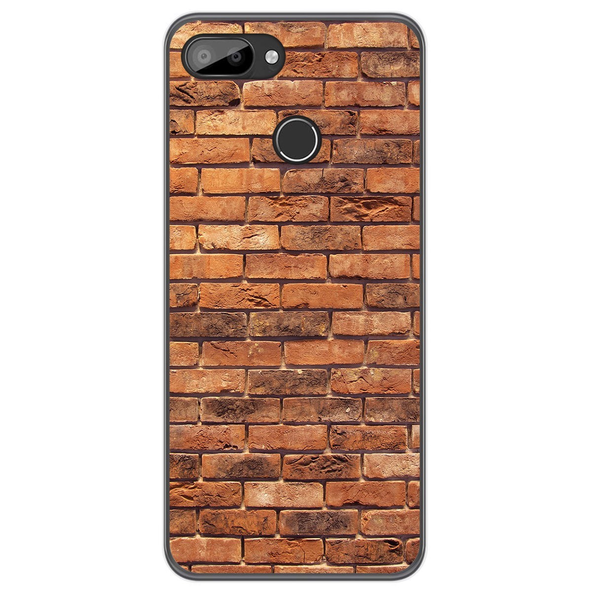 Funda Gel Tpu para Oukitel C11 / C11 Pro diseño Ladrillo 04 Dibujos