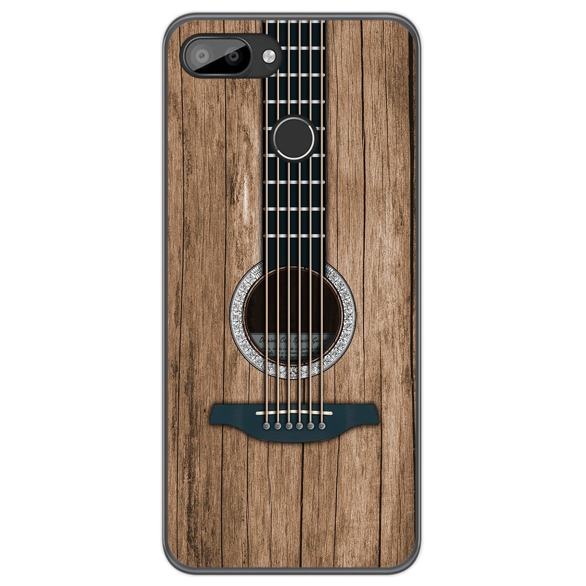 Funda Gel Tpu para Oukitel C11 / C11 Pro diseño Madera 11 Dibujos
