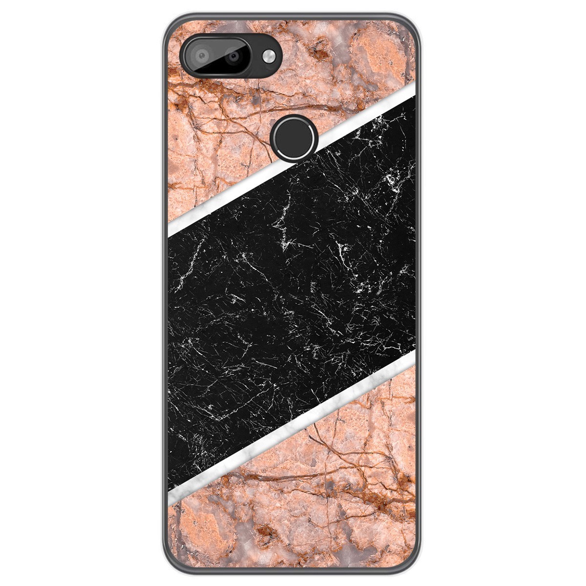 Funda Gel Tpu para Oukitel C11 / C11 Pro diseño Mármol 07 Dibujos