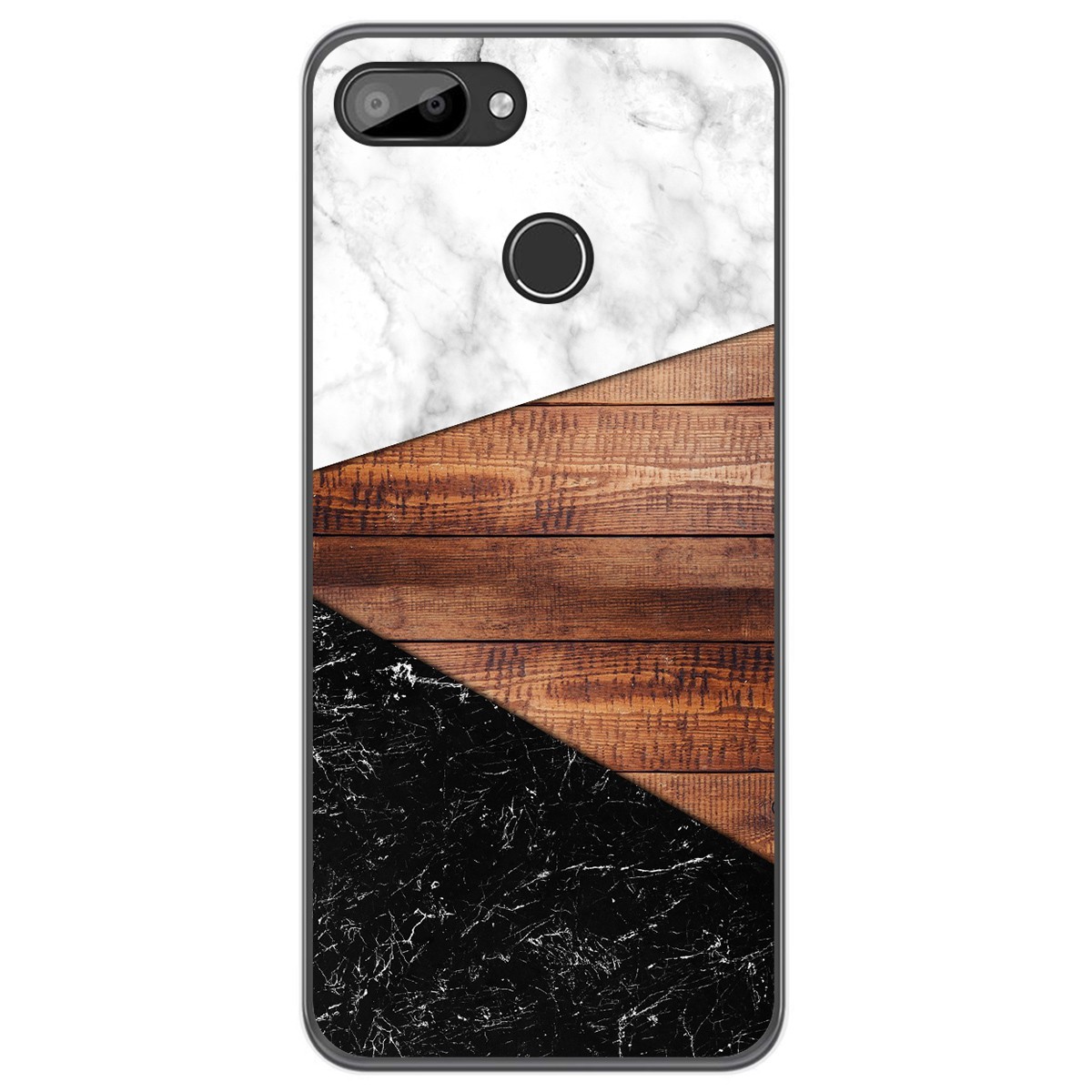 Funda Gel Tpu para Oukitel C11 / C11 Pro diseño Mármol 11 Dibujos