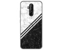 Funda Gel Tpu para Oukitel C12 / C12 Pro diseño Mármol 01 Dibujos