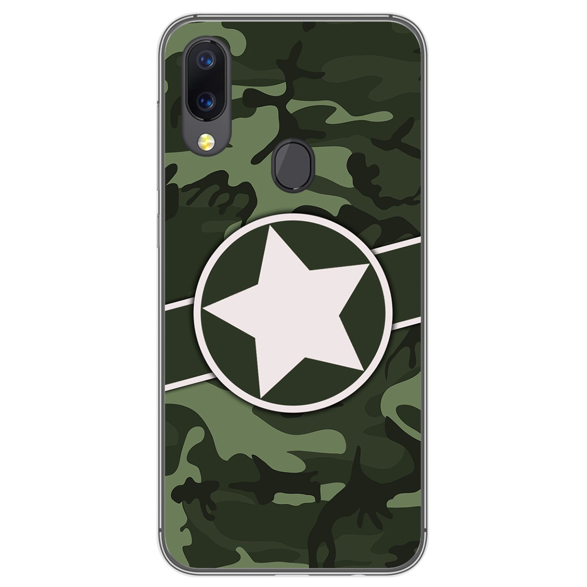 Funda Gel Tpu para UmiDigi A3 / A3 Pro diseño Camuflaje 01 Dibujos