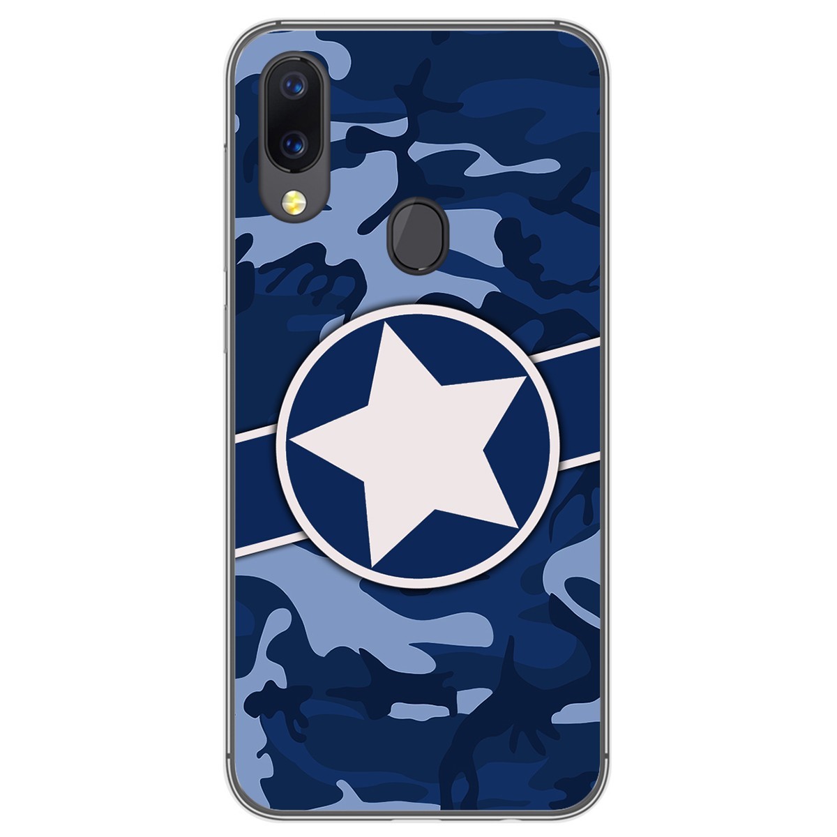 Funda Gel Tpu para UmiDigi A3 / A3 Pro diseño Camuflaje 03 Dibujos