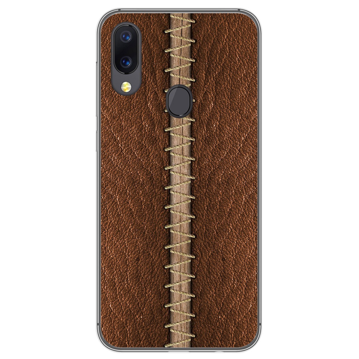 Funda Gel Tpu para UmiDigi A3 / A3 Pro diseño Cuero 01 Dibujos