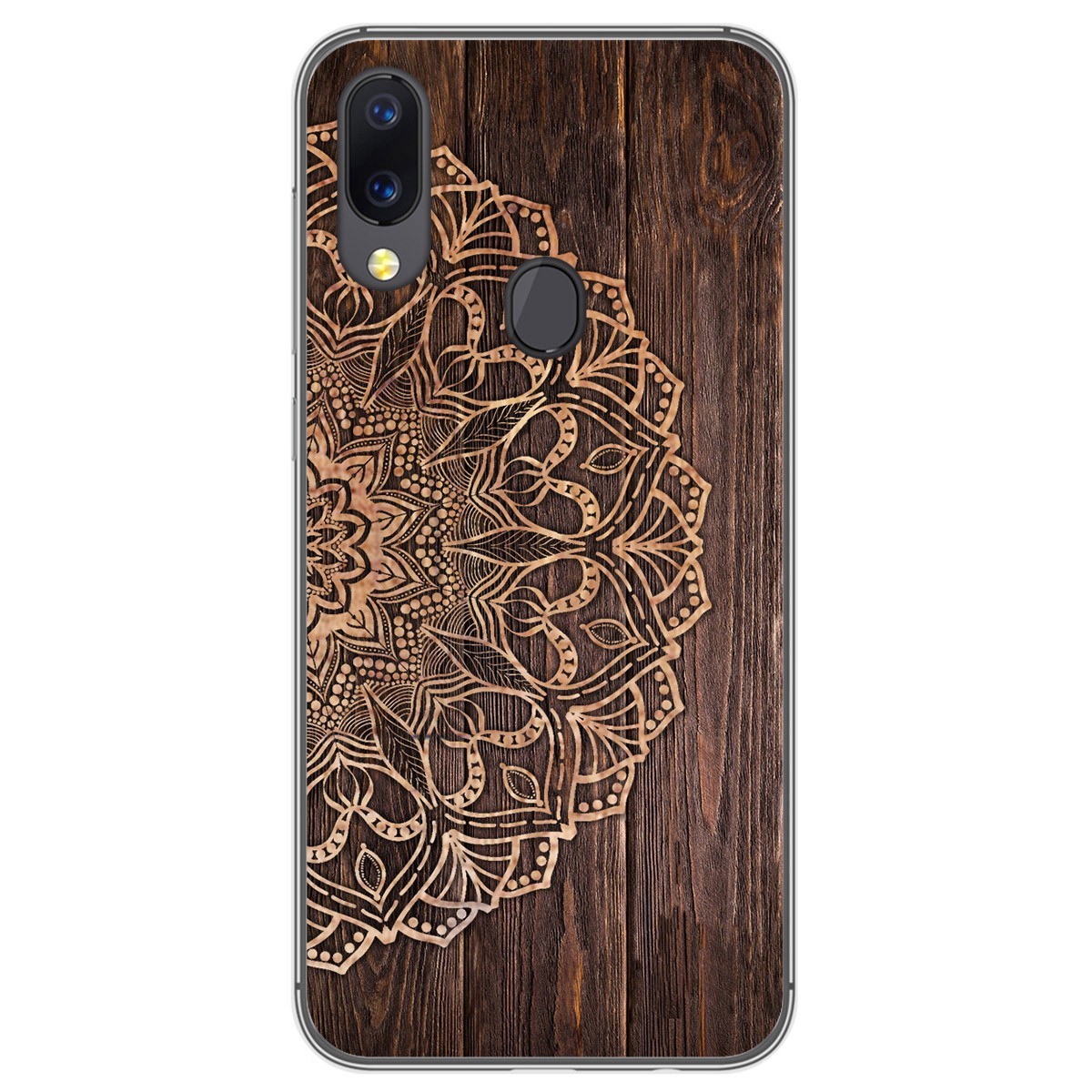 Funda Gel Tpu para UmiDigi A3 / A3 Pro diseño Madera 06 Dibujos