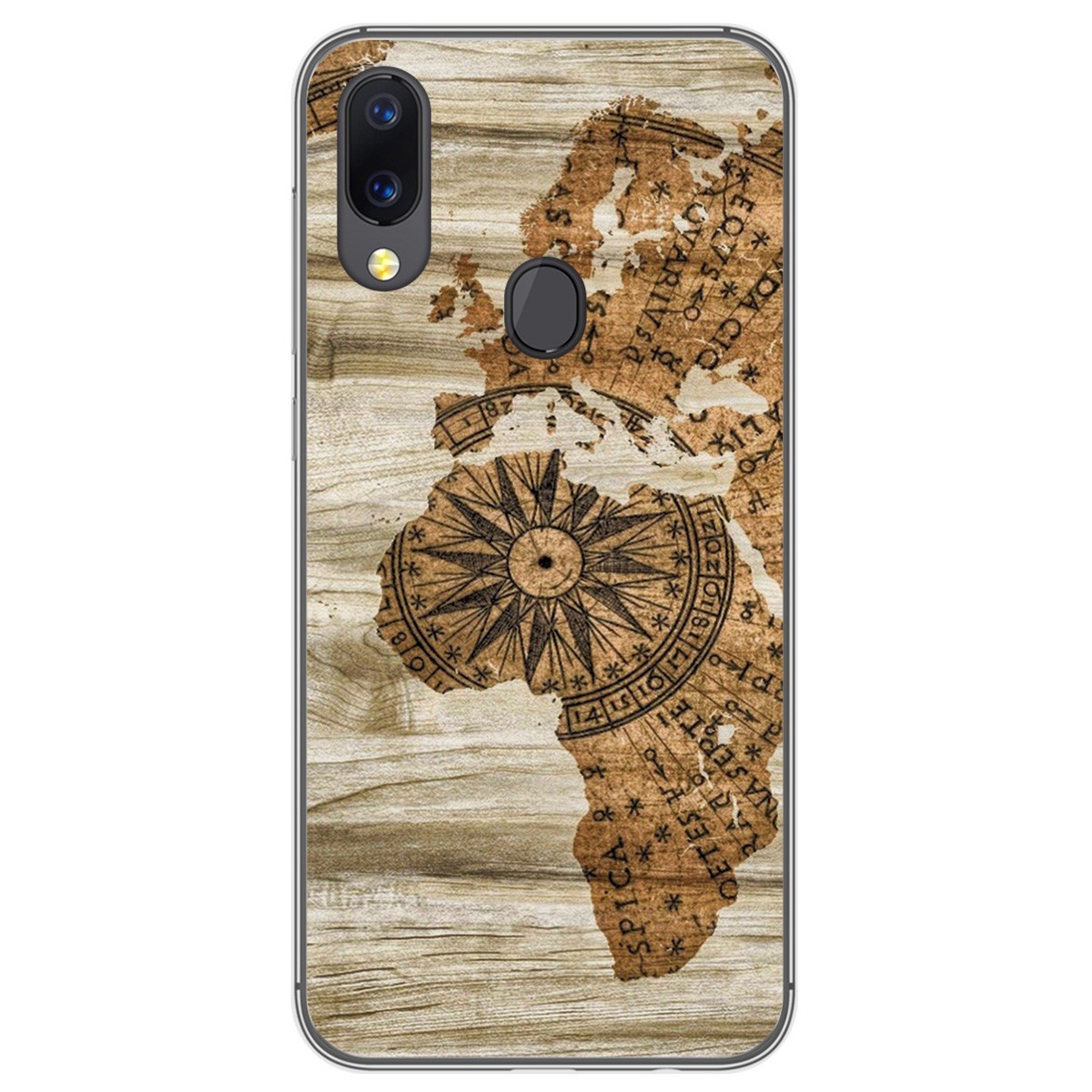 Funda Gel Tpu para UmiDigi A3 / A3 Pro diseño Madera 07 Dibujos