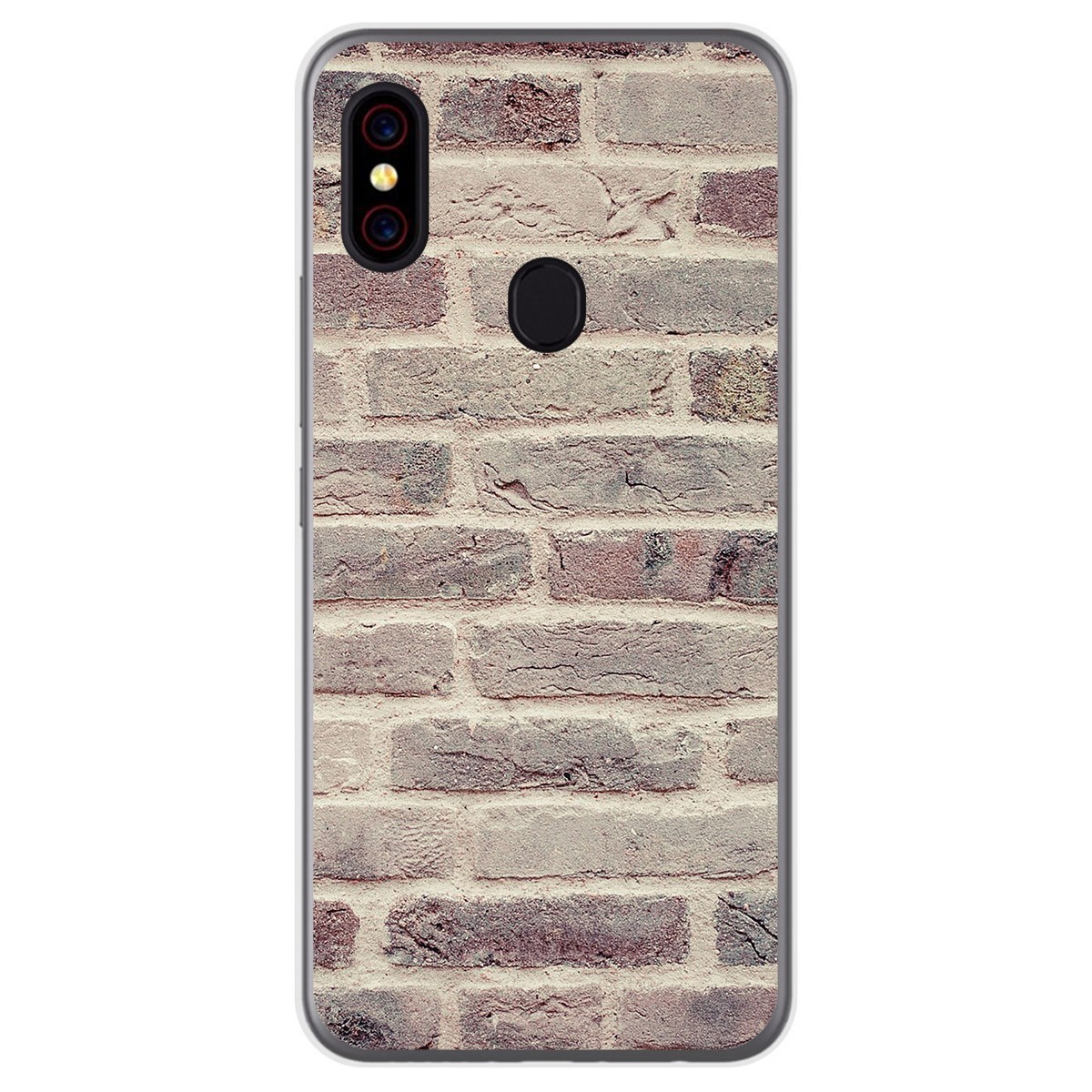 Funda Gel Tpu para UmiDigi F1 diseño Ladrillo 01 Dibujos
