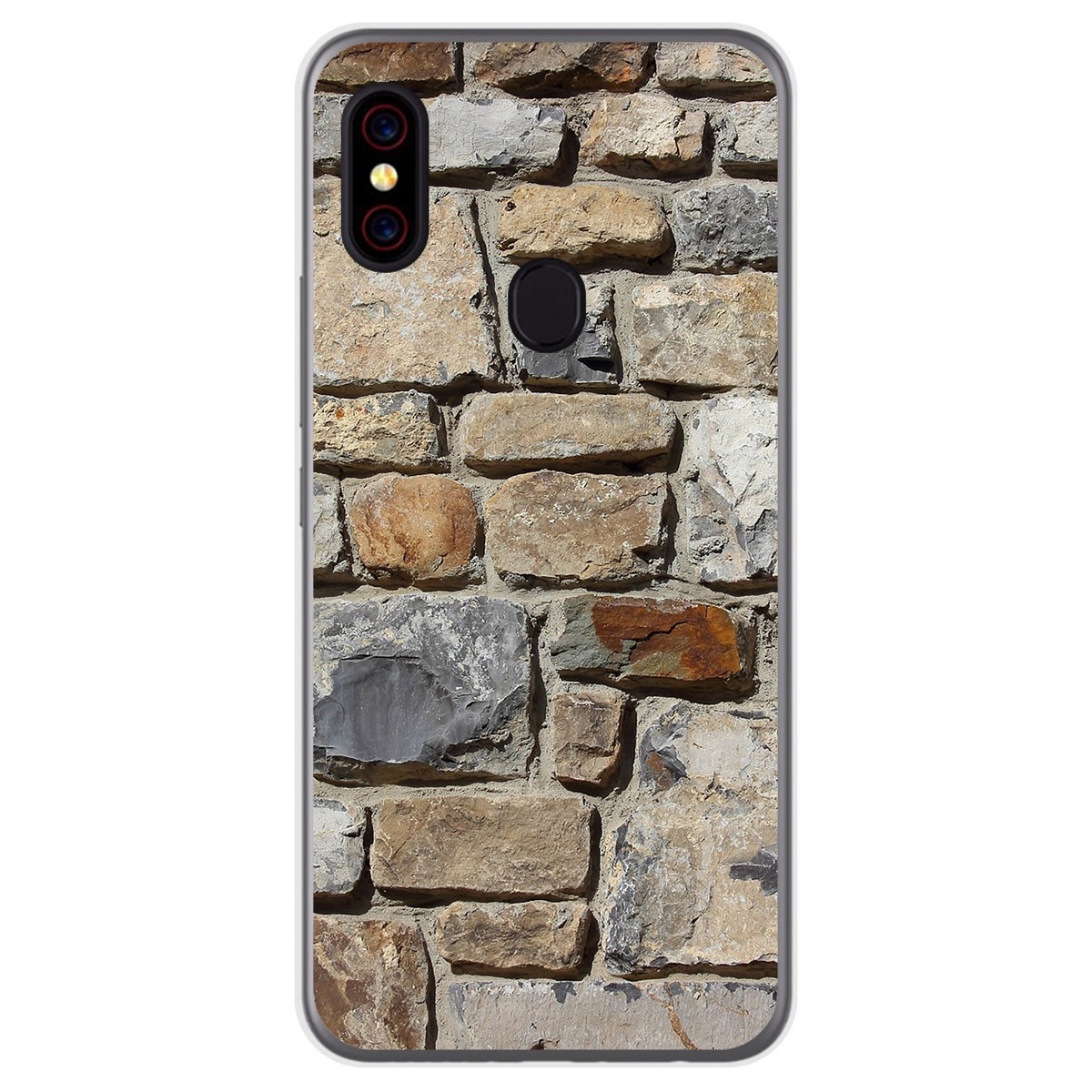 Funda Gel Tpu para UmiDigi F1 diseño Ladrillo 03 Dibujos