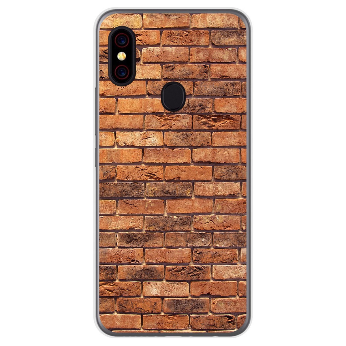 Funda Gel Tpu para UmiDigi F1 diseño Ladrillo 04 Dibujos
