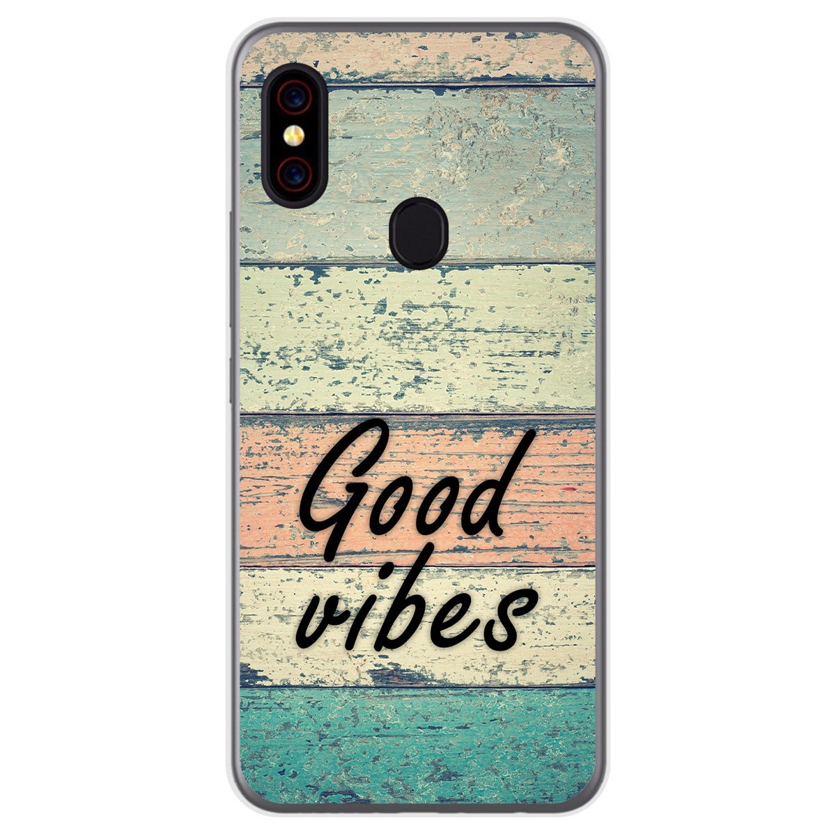 Funda Gel Tpu para UmiDigi F1 diseño Madera 01 Dibujos