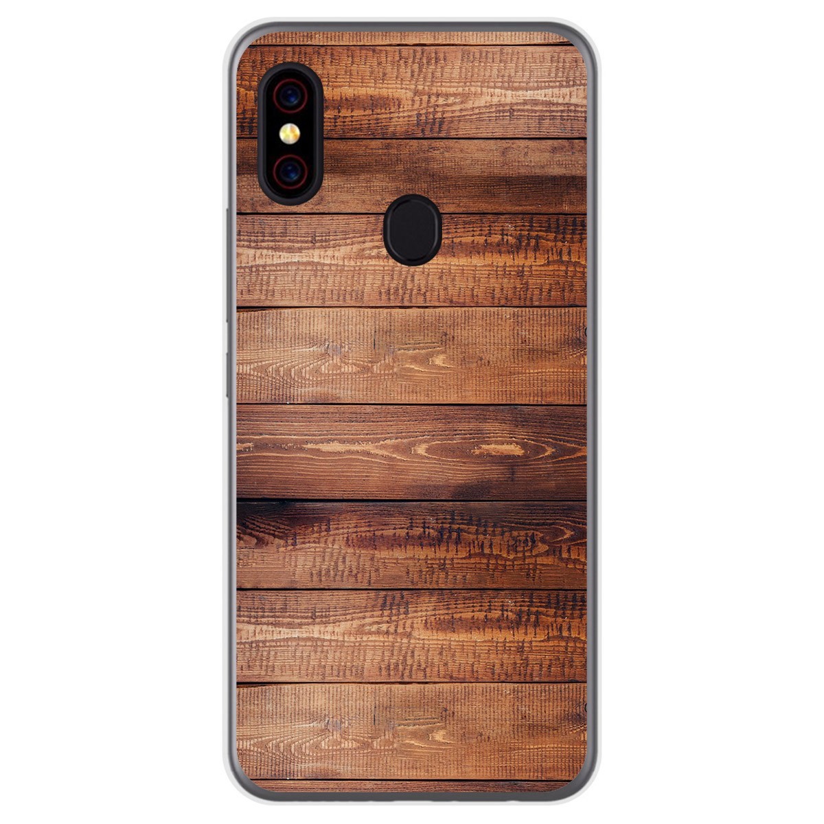 Funda Gel Tpu para UmiDigi F1 diseño Madera 02 Dibujos