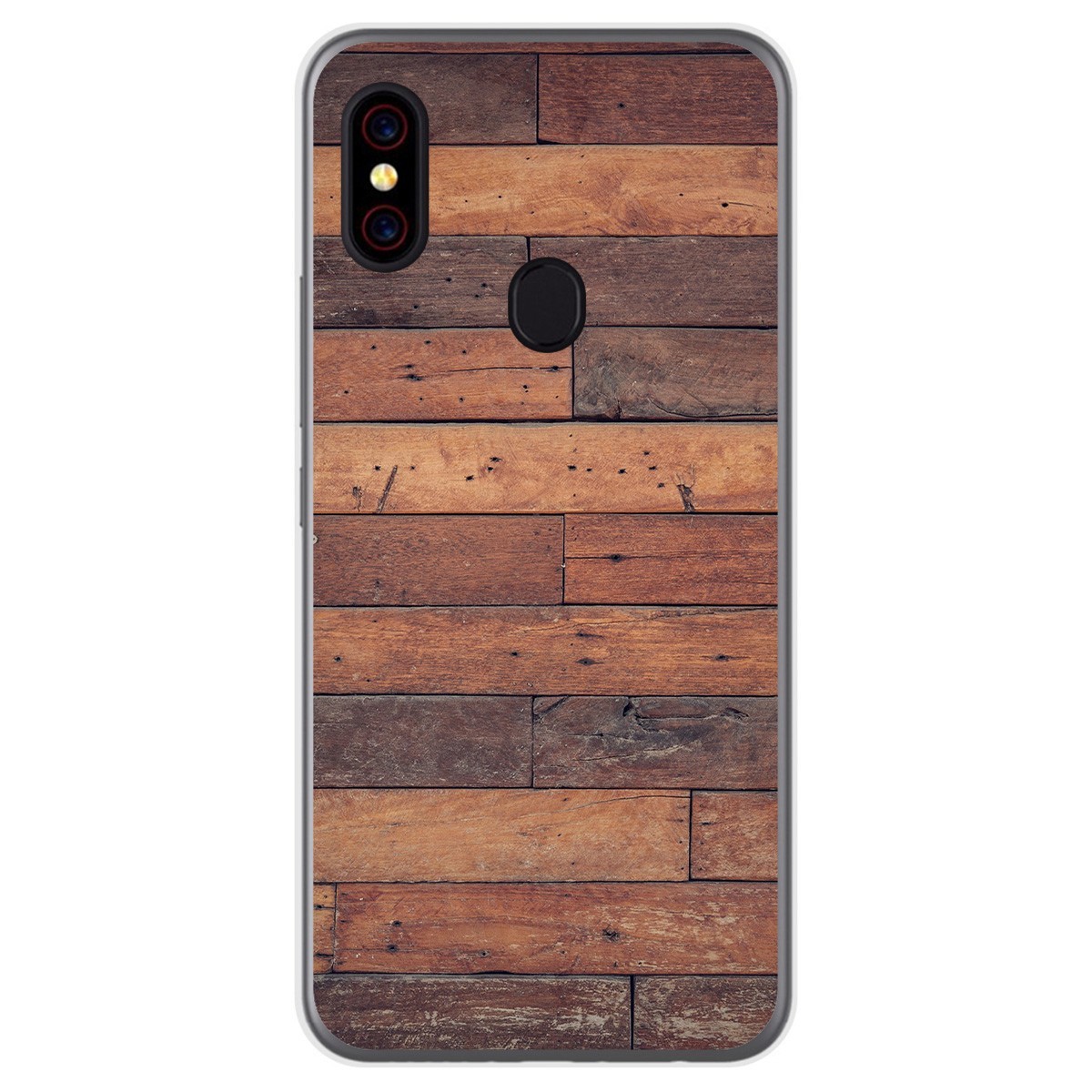 Funda Gel Tpu para UmiDigi F1 diseño Madera 03 Dibujos
