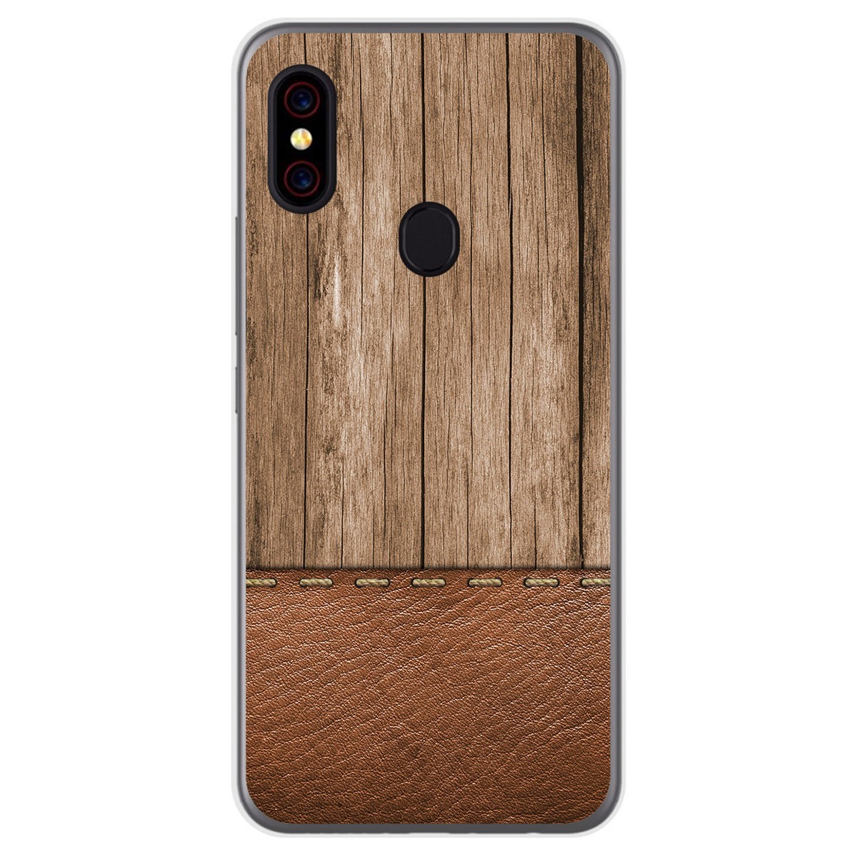 Funda Gel Tpu para UmiDigi F1 diseño Madera 09 Dibujos