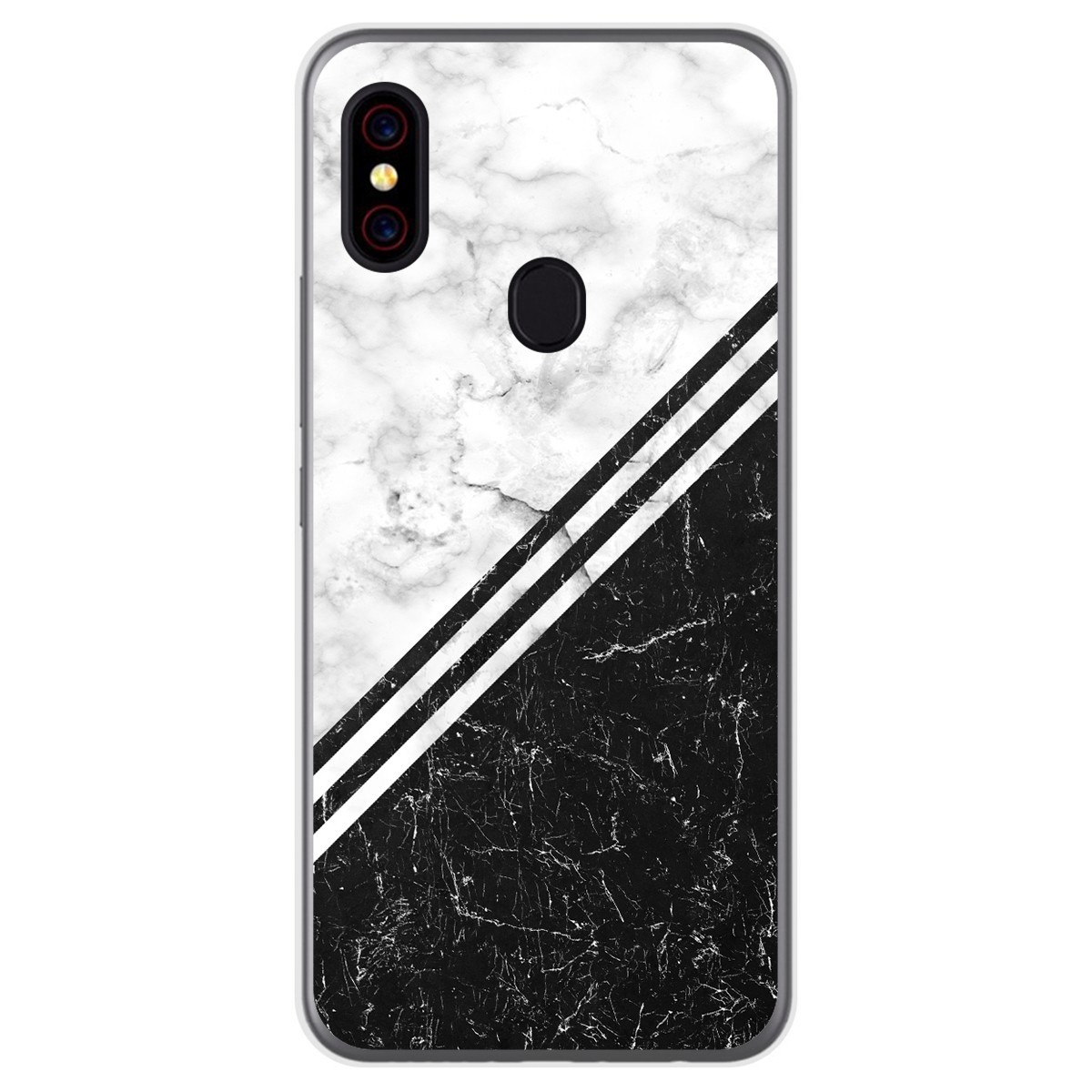 Funda Gel Tpu para UmiDigi F1 diseño Mármol 01 Dibujos