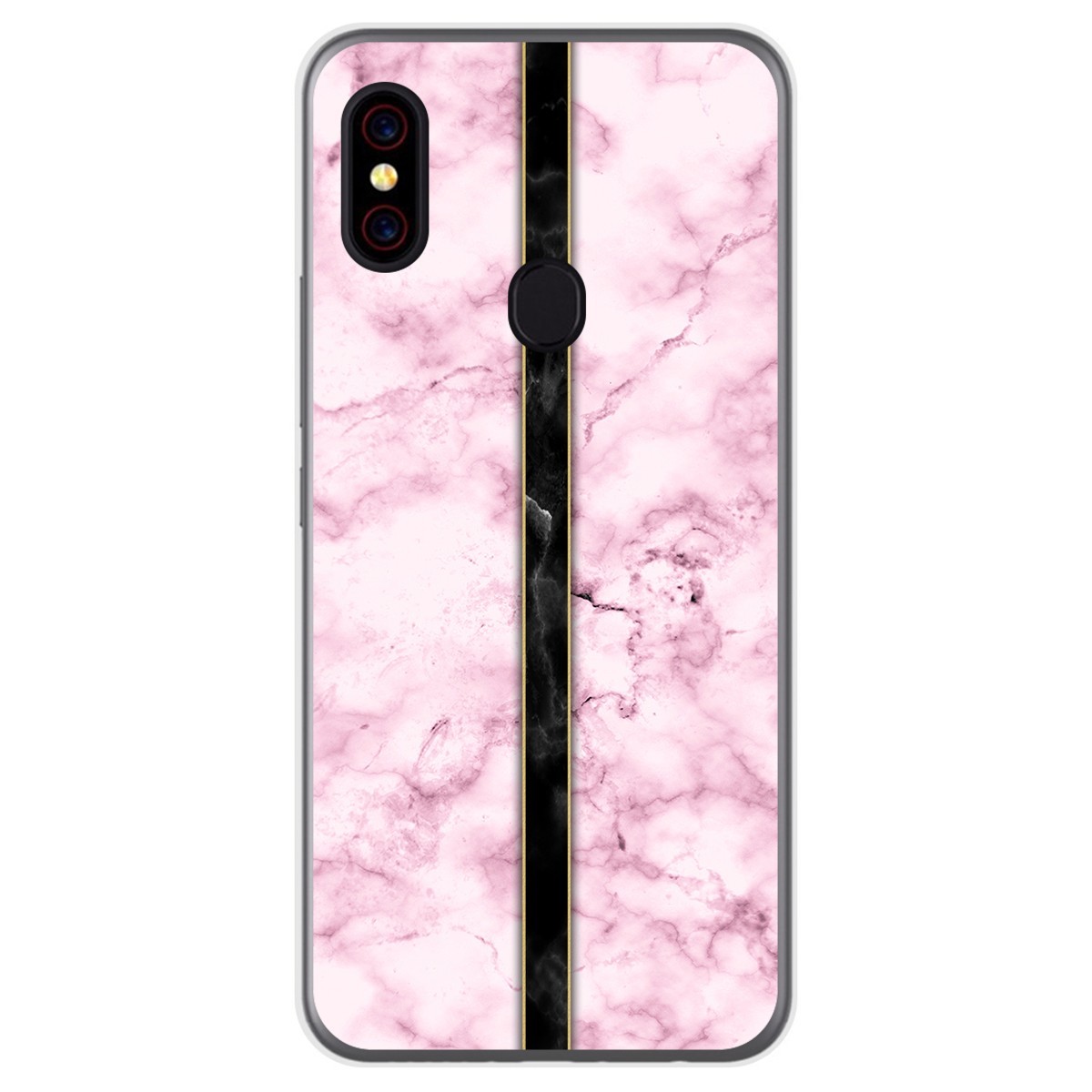 Funda Gel Tpu para UmiDigi F1 diseño Mármol 04 Dibujos