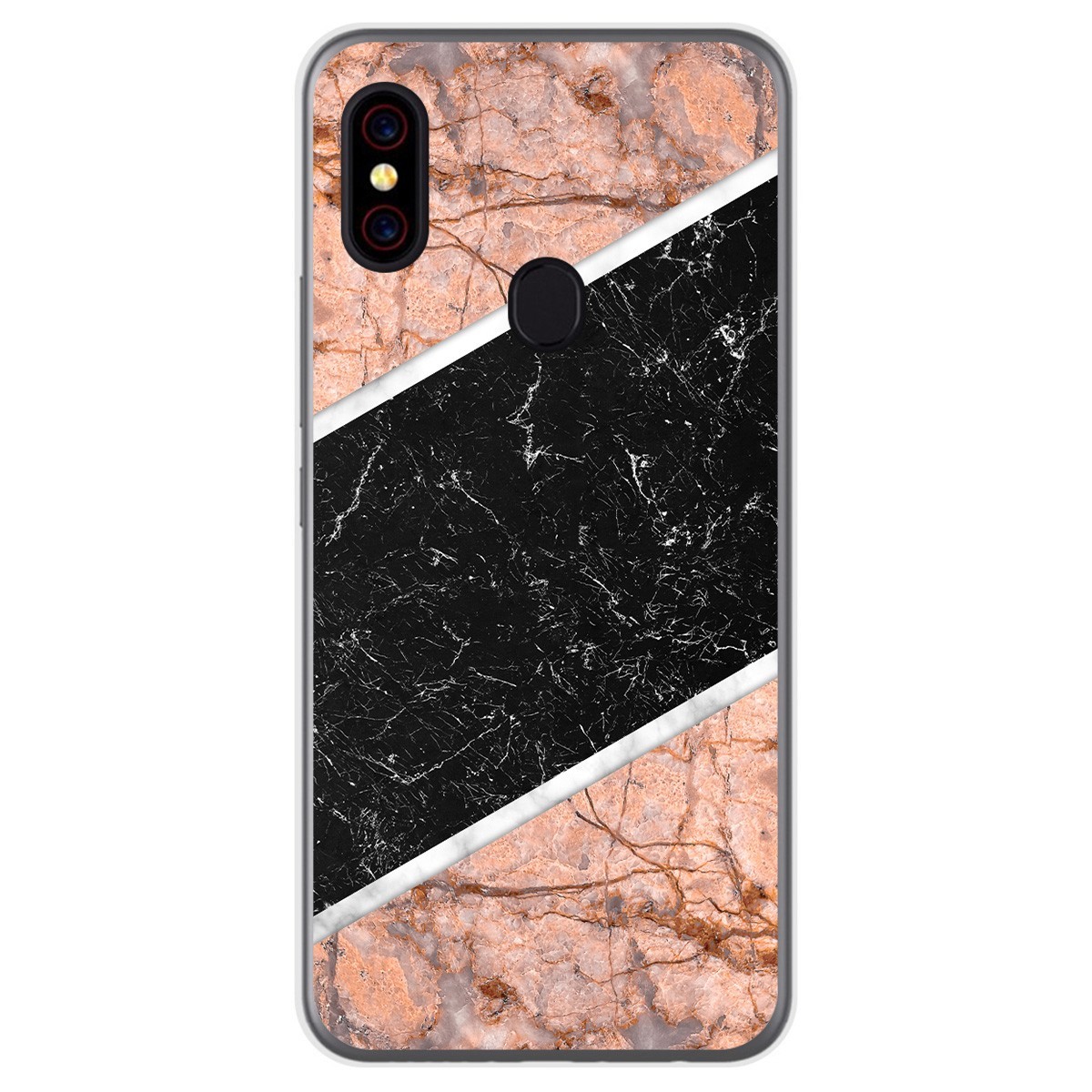 Funda Gel Tpu para UmiDigi F1 diseño Mármol 07 Dibujos