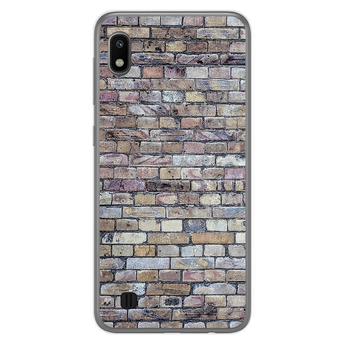 Funda Gel Tpu para Samsung Galaxy A10 diseño Ladrillo 02 Dibujos