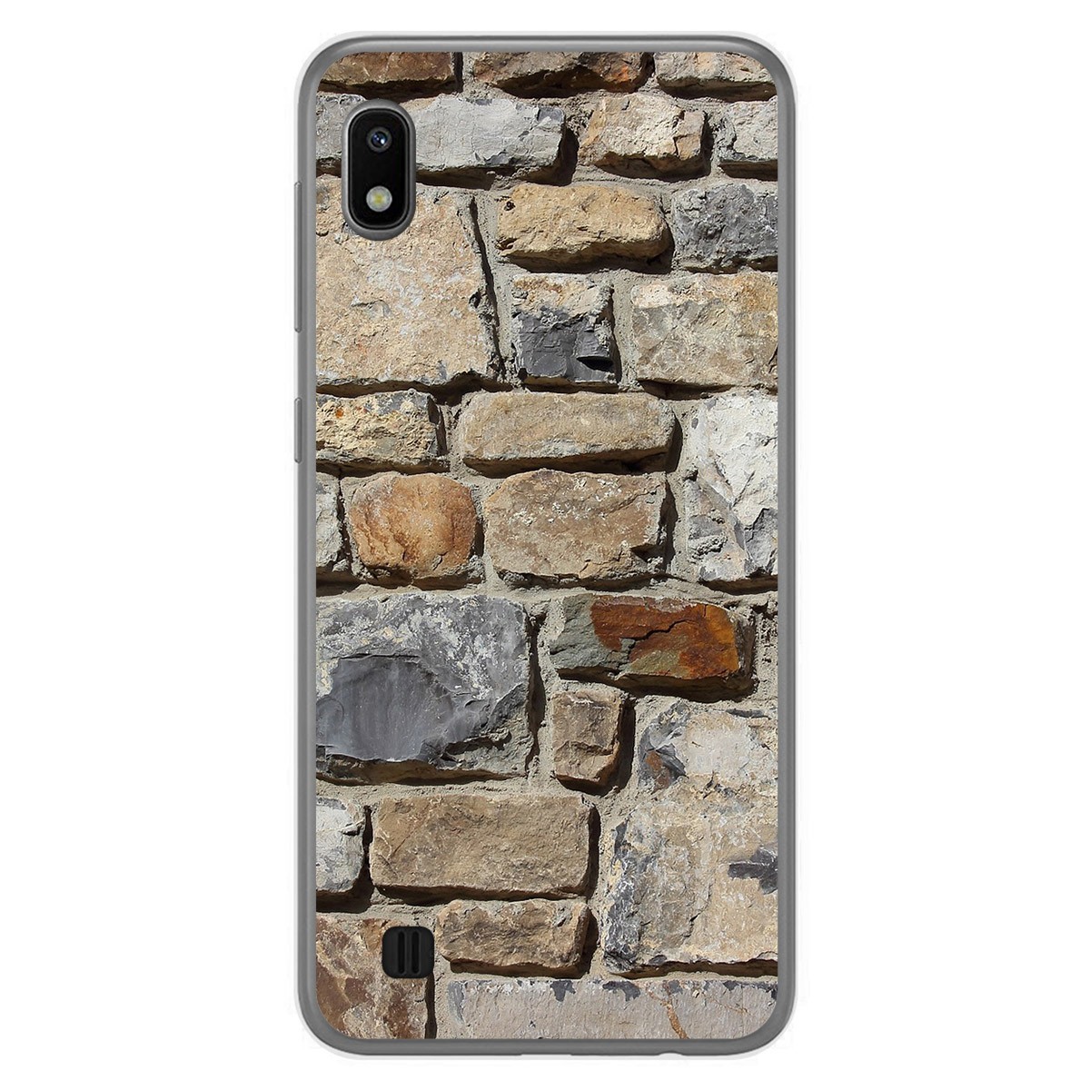 Funda Gel Tpu para Samsung Galaxy A10 diseño Ladrillo 03 Dibujos