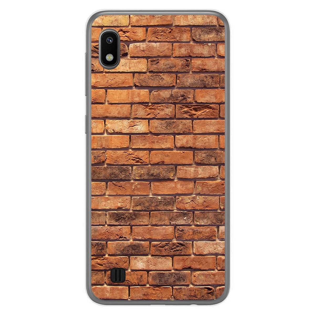 Funda Gel Tpu para Samsung Galaxy A10 diseño Ladrillo 04 Dibujos