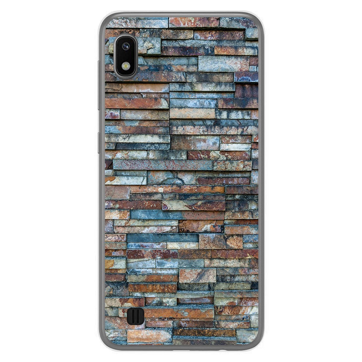 Funda Gel Tpu para Samsung Galaxy A10 diseño Ladrillo 05 Dibujos