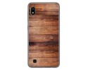 Funda Gel Tpu para Samsung Galaxy A10 diseño Madera 02 Dibujos