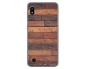 Funda Gel Tpu para Samsung Galaxy A10 diseño Madera 03 Dibujos