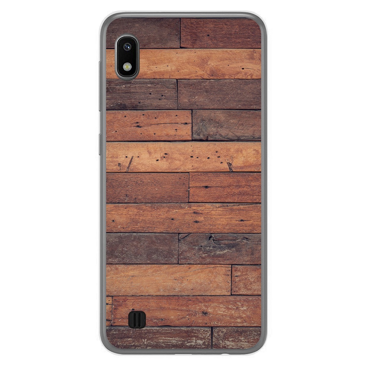 Funda Gel Tpu para Samsung Galaxy A10 diseño Madera 03 Dibujos