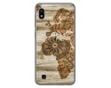 Funda Gel Tpu para Samsung Galaxy A10 diseño Madera 07 Dibujos