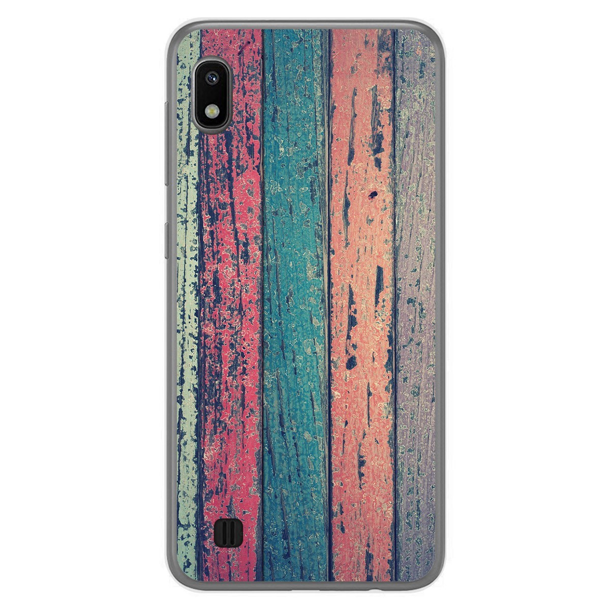 Funda Gel Tpu para Samsung Galaxy A10 diseño Madera 10 Dibujos